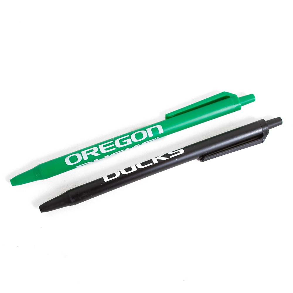 Oregon Ducks, Neil, Pens, Art & School, Enterprises, Bic, Clic Stick, Insignia, Assorted Colors, 604347